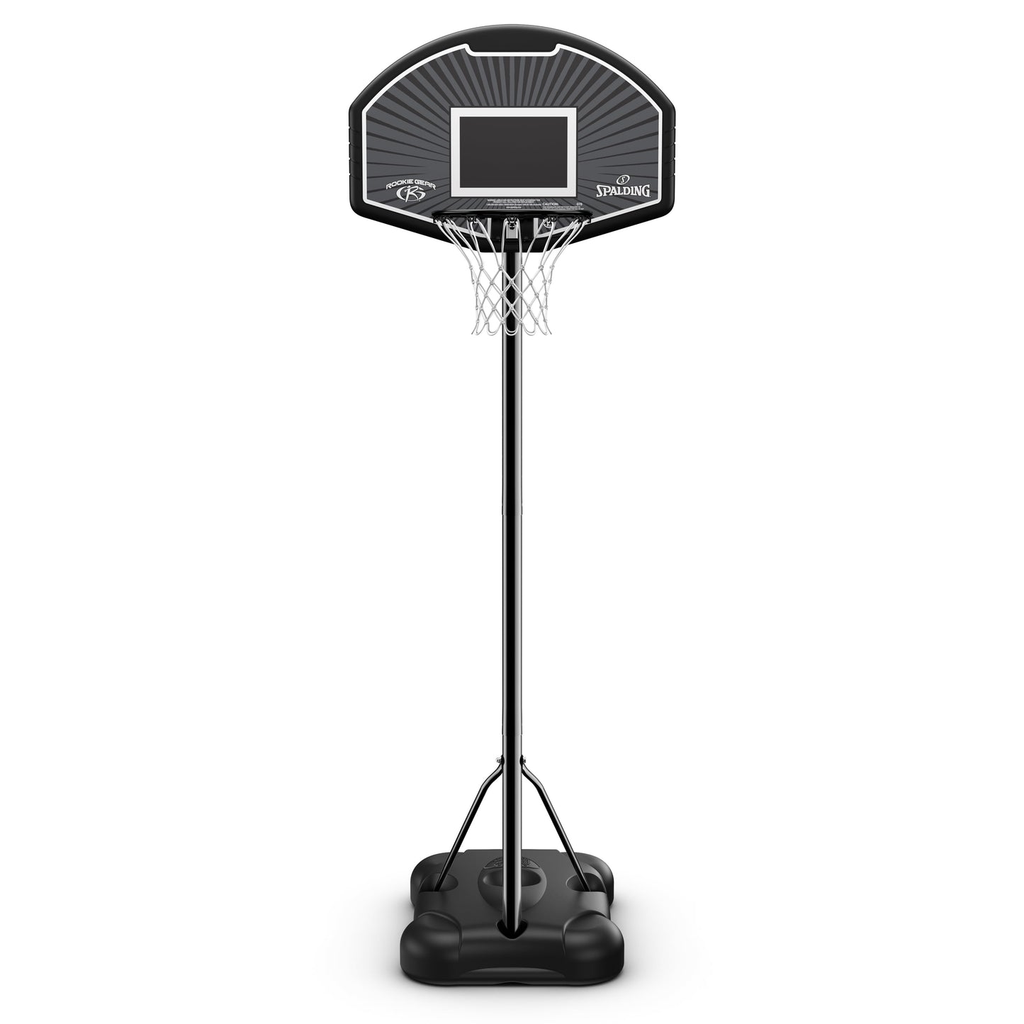 Eco-Composite 32 Inch Telescoping Portable Basketball Hoop System