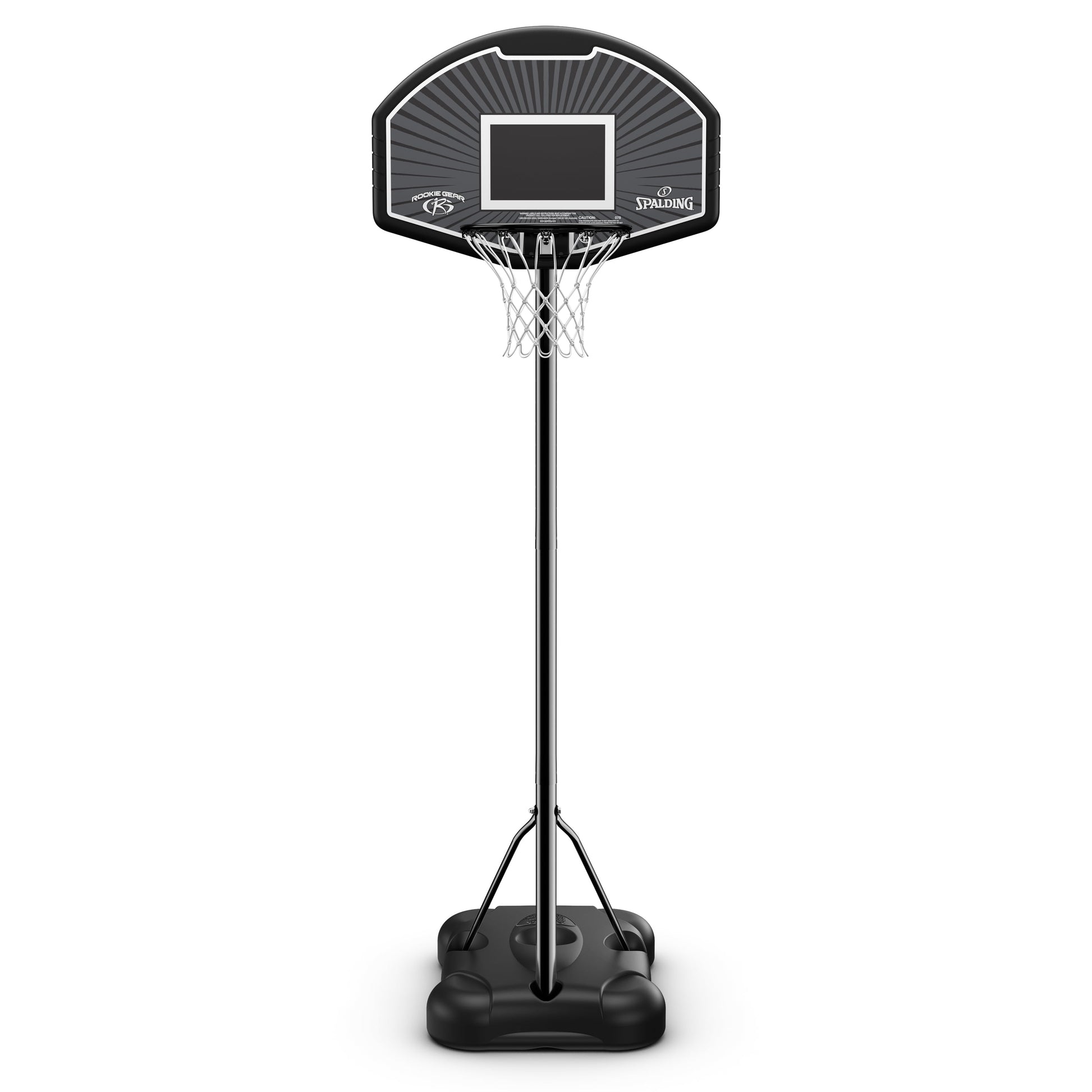 Eco-Composite 32 Inch Telescoping Portable Basketball Hoop System