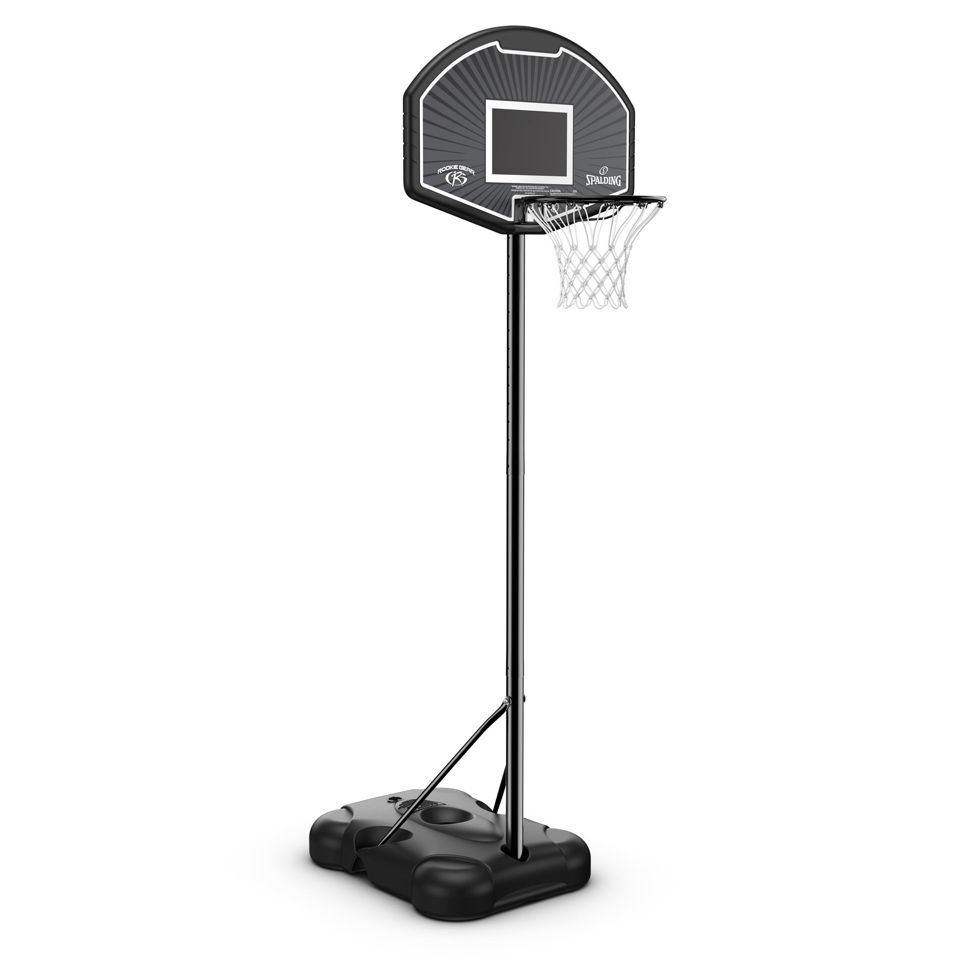 Eco-Composite 32 Inch Telescoping Portable Basketball Hoop System